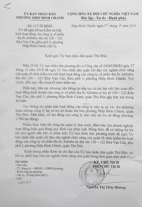 Tru so Cong ty Dia oc Alibaba: Canh bao nguy co mat an ninh trat tu-Hinh-2