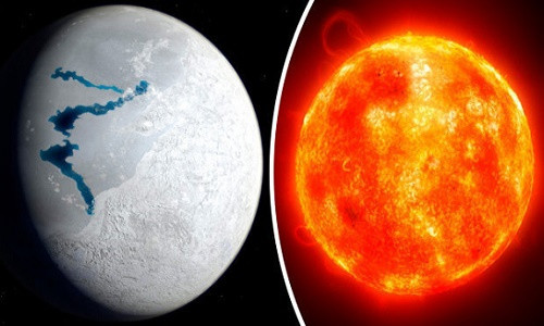 Trái đất sẽ rơi vào kỷ băng hà ngắn. Ảnh: Một thế giới