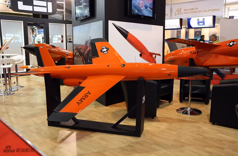 Trong ảnh là một biến thể BQM-173 được giới thiệu tại triển lãm hàng không quốc tế Farnborough Air Show diễn ra tại Anh vào năm 2012. Nguồn ảnh: Sina.