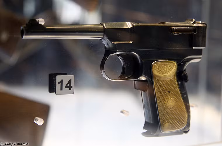 Nguyên mẫu súng ngắn Voevodin được Liên Xô phát triển vào cuối những năm 1930. Nguồn ảnh: Vitaly Kuzmin.