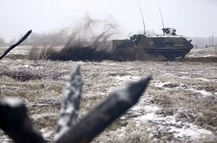 VDV đưa vào trang bị xe thiết giáp BTR-MD từ năm 2014. Cho đến nay đã có ít nhất 12 đơn vị hoạt động trong biên chế, dù vậy do đóng vai trò là xe bọc thép chở quân nên BTR-MD thường chỉ xuất hiện ở hậu cứ hơn là hoạt động tuyến đầu như những chiếc BMD. Nguồn ảnh: Bộ Quốc phòng Nga.