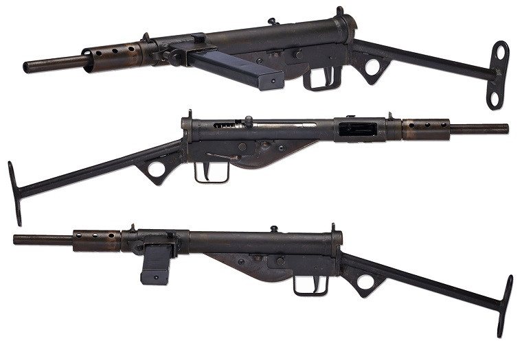 Tuy nhiên Sten cũng có những nhược điểm riêng của mình như súng không thể hoạt động ở môi trường khắc nghiệt, độ tin cậy không cao và có độ chính xác khi bắn thấp. Tầm bắn hiệu quả của nó chỉ khoảng 100m với tốc độ bắn tối đa 500-600 viên/phút. Nguồn ảnh: Pinterest.