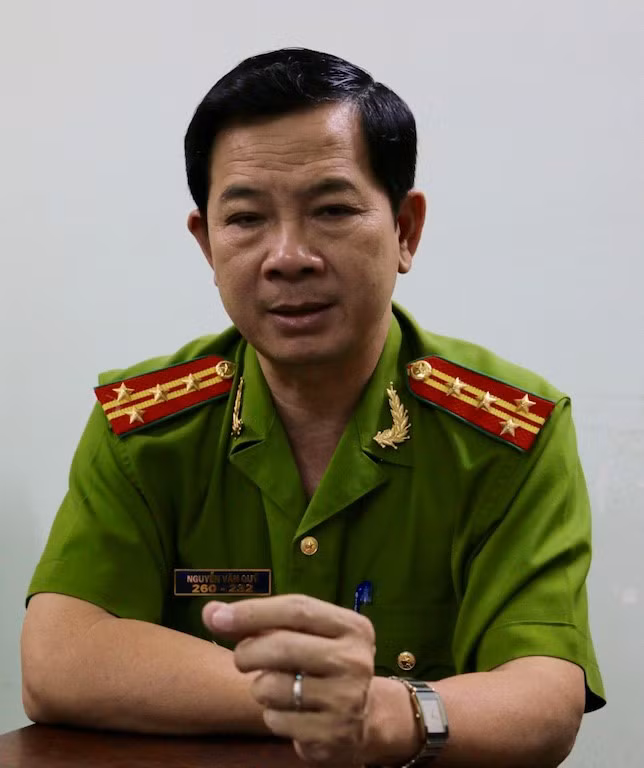 Ông Nguyễn Văn Quý đã bị cách chức Trưởng Công an huyện Bình Chánh từ tháng 8. Ảnh: N.C.