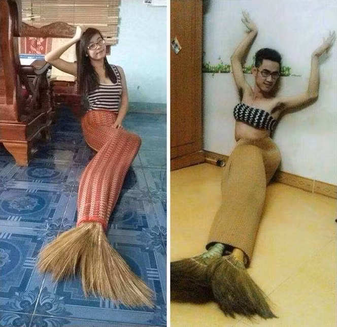 "Nàng tiên chổi".