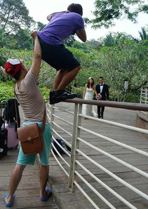 Hãy cho tôi một điểm tựa vững chắc, tôi sẽ chụp được bức hình ngàn like.