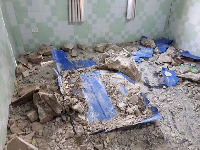 Cuối giờ chiều ngày 16/5/2019, cơ quan công an đã có kết luận ban đầu: cả 2 xác nạn nhân trong khối bê tông đều là nam. Tử thi thứ nhất cao khoảng 1,7m, khoảng 30 - 35 tuổi. Nạn nhân này có răng hàm thiếu 3 chiếc răng số 2, 4, 5, tóc ngắn sát da đầu.