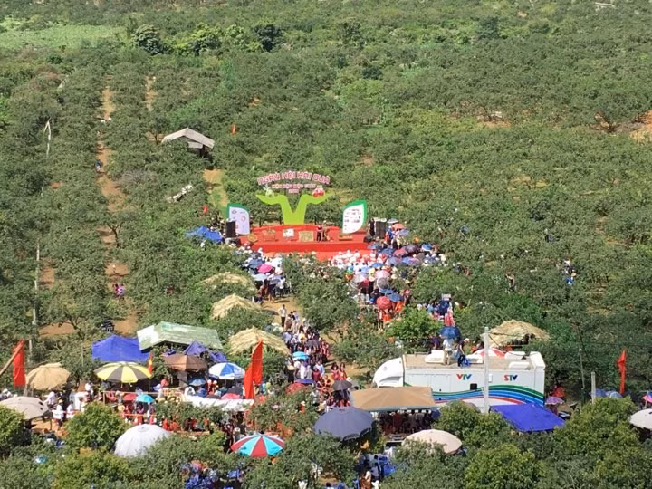 Son La: Xem gai Mong thi hai man tai Moc Chau-Hinh-5