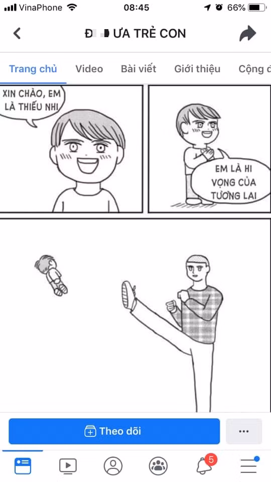 Trang facebook keu goi bai tru, bao hanh tre em khien du luan phan no-Hinh-4