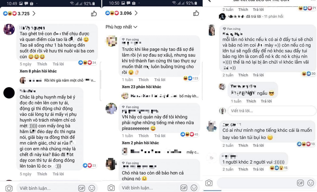 Trang facebook keu goi bai tru, bao hanh tre em khien du luan phan no-Hinh-2
