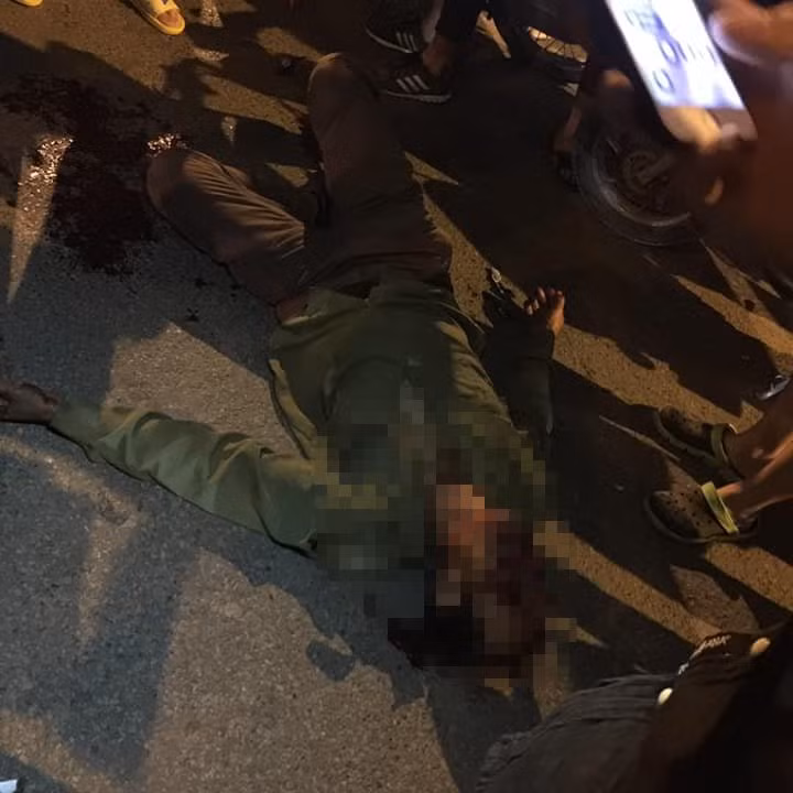 Nghi van o to bien xanh gay tai nan roi bo chay-Hinh-2