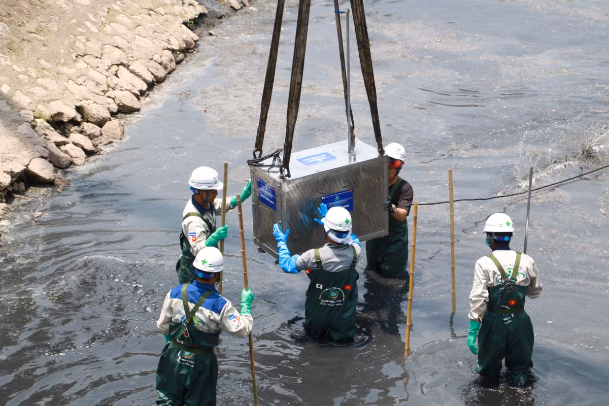 Nhằm giải quyết những bế tắc vấn đề xử lý môi trường nước sông, nước hồ. Đặc biệt như sông Tô Lịch, Hồ Tây.