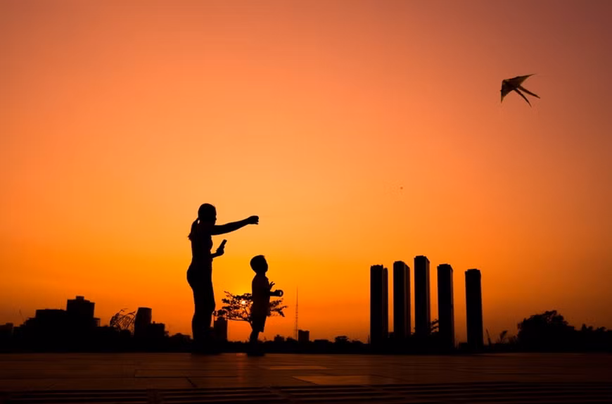 Không gian tuổi thơ ở Sài Gòn.