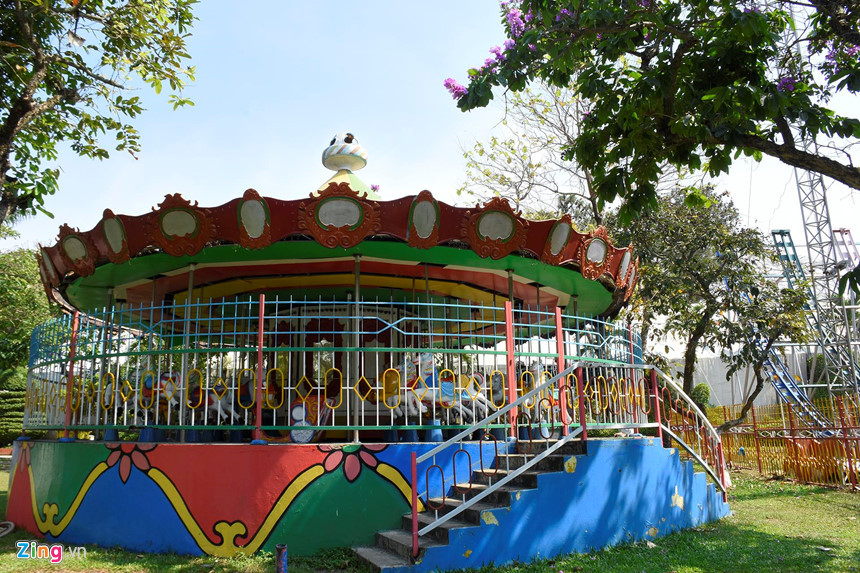 Từ năm 2017, khi UBND TP Đà Nẵng giao cho UBND quận Thanh Khê quản lý, Công viên 23/9 trở nên hoang tàn.