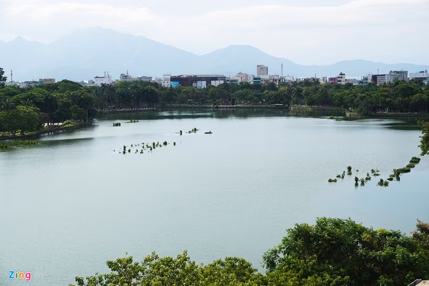 Canh hoang tan, nhech nhac o cong vien lon nhat Da Nang