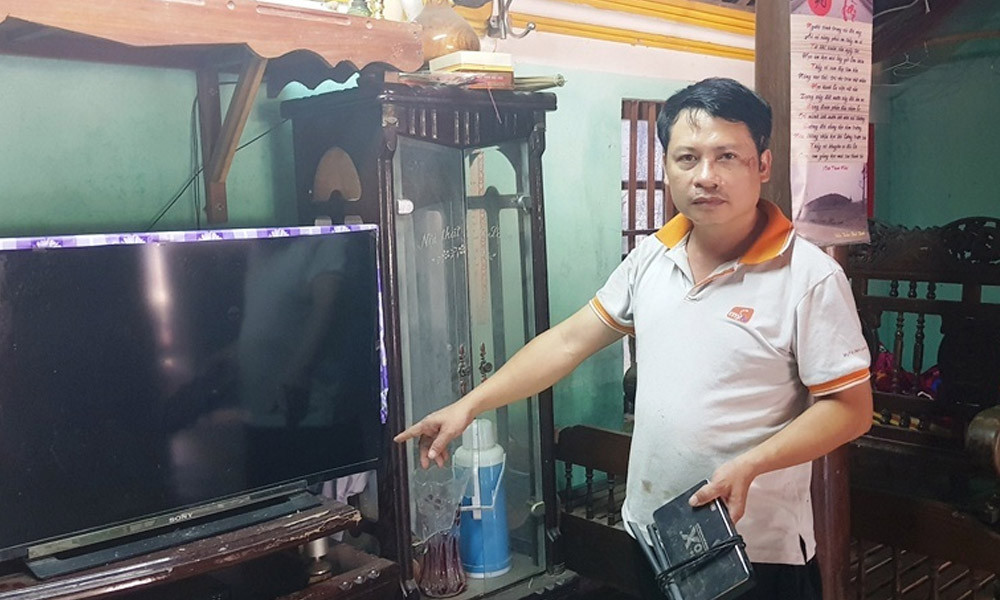 Hang tram ho dan o Thanh Hoa bi chay tivi, tu lanh do dien chap chon