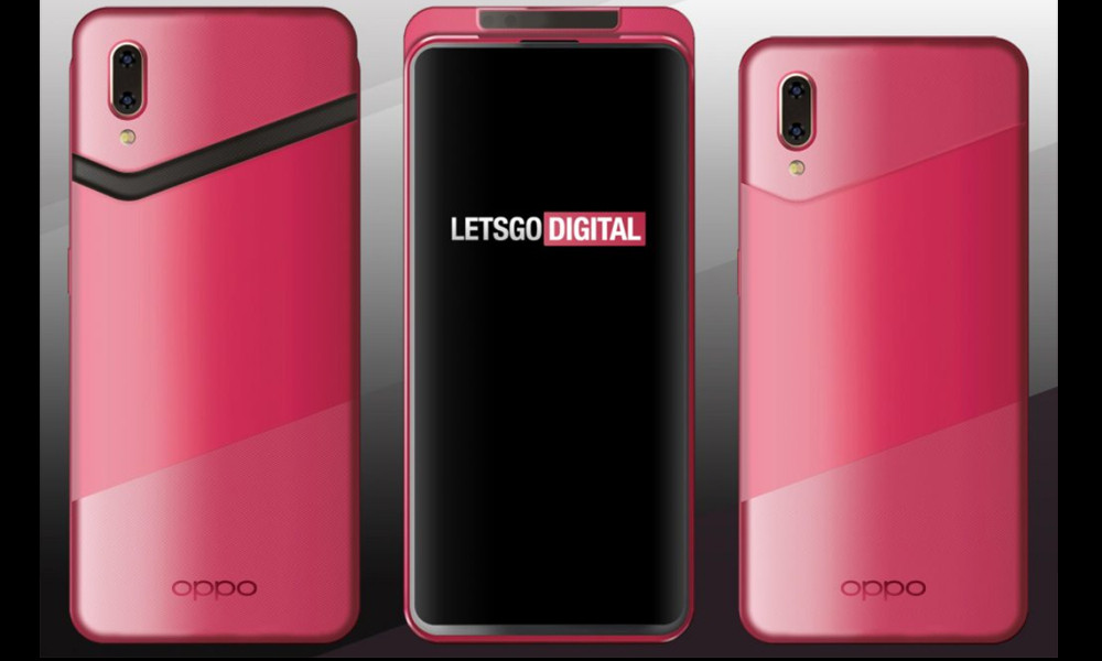 Bình thường, camera của máy sẽ ẩn bên trong thân. Tuy nhiên, khi thực hiện thao tác trượt lên, phần thân trên của điện thoại, gồm cả màn hình và hệ thống camera trước – sau sẽ tách ra. Tại vị trí trượt mở ra, phần lưng máy sẽ để lộ một khoảng trống giống như dấu tích chữ V (check mark).