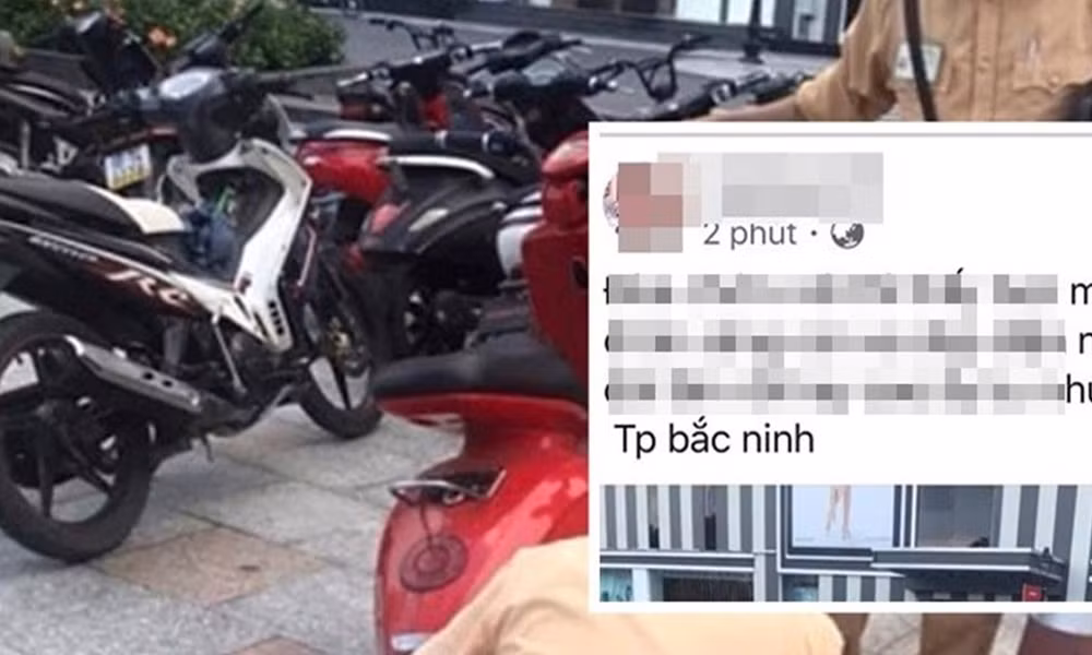 Thieu nu 9X xuc pham Canh sat giao thong tren Facebook