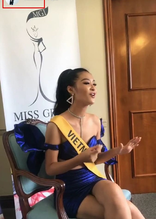 Ngài chủ tịch cuộc thi - ông Nawat Itsaragrisil còn đăng clip Kiều Loan hát ca khúc "Người hãy quên em đi" trong phần thi phỏng vấn.