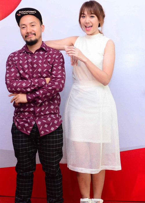 Năm 2015, Hari Won bất ngờ tuyên bố chuyện tình với Tiến Đạt tan vỡ vì những mâu thuẫn không thể hàn gắn. Ảnh: Khám phá