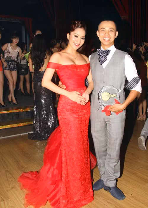 Ở độ tuổi đôi mươi, cùng tham gia dancesport, Khánh Thi và Chí Anh có một tình đẹp kéo dài 11 năm. Ảnh: Vietnamnet