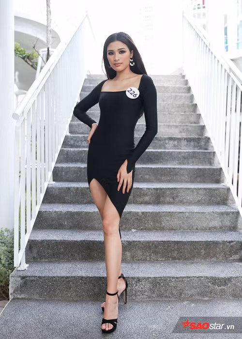 Nguyễn Thị Thành có kinh nghiệm thi nhan sắc, lợi thế ngoại hình. Ảnh: Saostar
