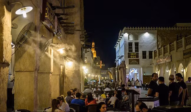 May dieu hoa lap ngoai troi o Qatar se la tham hoa cho Trai Dat-Hinh-5