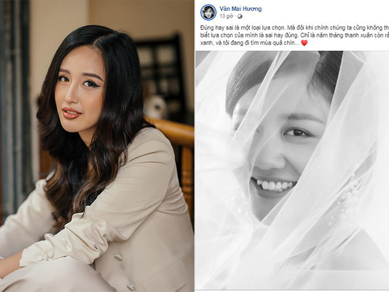 Van Mai Huong khoe anh cuoi, Mai Phuong Thuy va loat sao dua nhau chuc mung