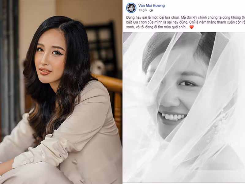 Van Mai Huong khoe anh cuoi, Mai Phuong Thuy va loat sao dua nhau chuc mung