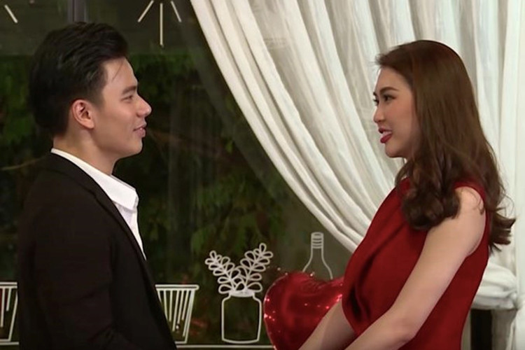 Thế nhưng, khán giả phát hiện Tường Linh từng được kết đôi ở một gameshow hẹn hò khác mang tên 24h thử yêu. Ảnh: Yan