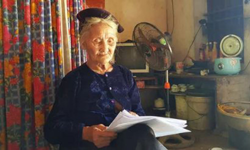 Cu ba 83 tuoi o Thanh Hoa xin ra khoi ho ngheo va cai ket