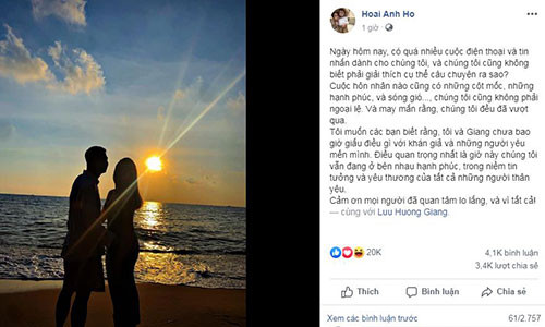 Tin don ly hon Luu Huong Giang: Ho Hoai Anh len tieng-Hinh-2