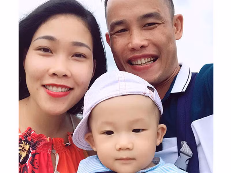 Trong 3 năm chung sống, Diệu Thúy và Hiệp Gà có một cậu con trai chung.