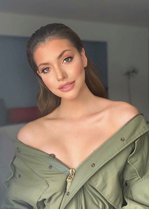 Valentina cao 1m84, có số đo 3 vòng tỷ lệ vàng 89-61-89.