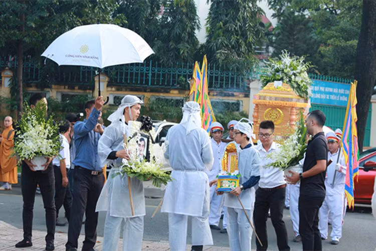 NSND Thế Anh sẽ yên nghỉ tại nghĩa trang ở quận 9. Ảnh: Vietnamnet