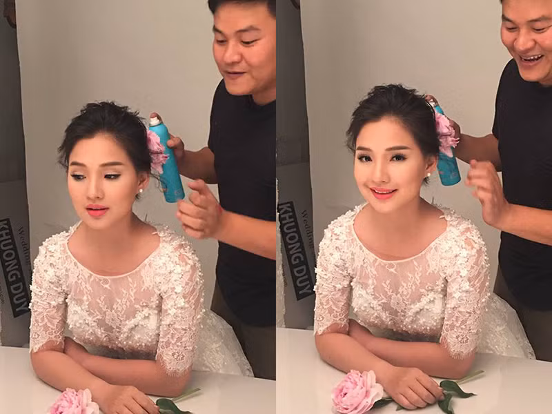 Cô từng có thời gian làm người mẫu ảnh.