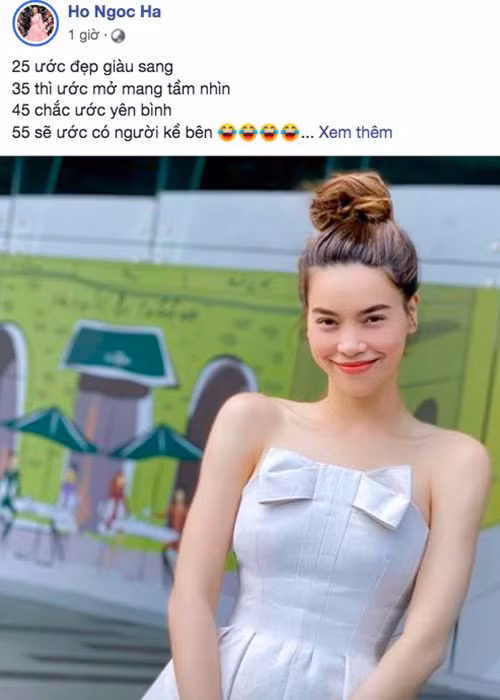 Tin đồn tình cảm Hồ Ngọc Hà - Kim Lý rạn nứt xuất phát từ mong ước lạ của nữ ca sĩ cùng lời chia sẻ "ừ thì thất tình, có sao đâu".