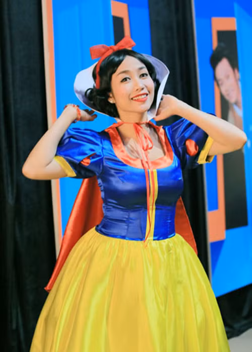 Với vai trò người chơi, ngoài “Nhanh như chớp”, Ốc Thanh Vân từng tham gia “Ký ức vui vẻ”, “Giọng ải giọng ai”, “Ơn giời cậu đây rồi”, “Bí mật đêm chủ nhật”, “Người bí ẩn”...Ảnh: Khám phá