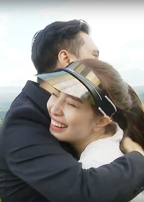 Cách đây ít ngày, cặp đôi tin đồn cũng gây chú ý khi xuất hiện trong chương trình khám phá Nhật Bản. Ảnh: Lao động