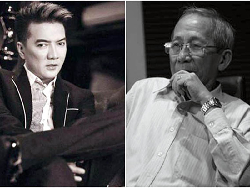 Năm 2013, trong một bài phỏng vấn, cố nhạc sĩ Nguyễn Ánh 9 nhận xét Đàm Vĩnh Hưng chỉ là ca sĩ hát lót hạng C hay Đàm Vĩnh Hưng không phải là ca sĩ đúng nghĩa, đừng hát nhạc của mình. Về phía mình, Mr Đàm đáp trả nhạc sĩ Nguyễn Ánh 9 gay gắt. Ảnh: Thể thao văn hóa