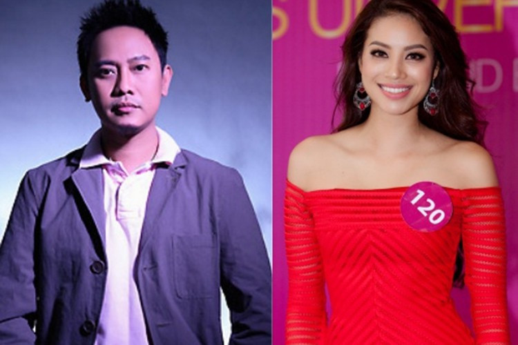 Khi chưa được mệnh danh là "Hoa hậu quốc dân", Phạm Hương đã vướng scandal với NTK Võ Việt Chung. Nam thiết kế tố Phạm Hương đi thi Hoa hậu Việt Nam 2014 mà không có sự đồng ý của công ty quản lý. Tuy nhiên, Phạm Hương khẳng định giữa hai bên không có bản hợp đồng này. Ảnh: Yan