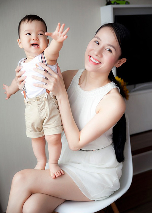 Nữ người mẫu bị đồn bí mật sinh con và làm mẹ đơn thân. Ảnh: Gia đình Việt Nam