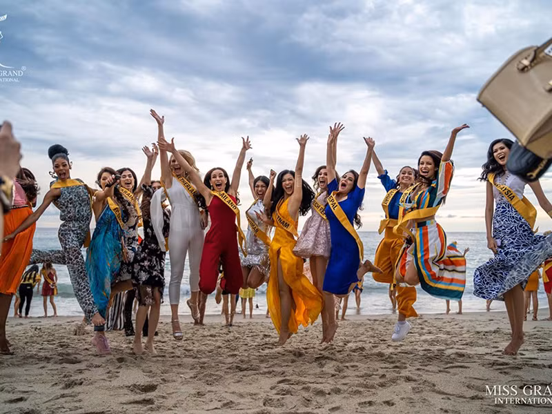 Kiều Loan luôn tràn đầy năng lượng trong các hoạt động.