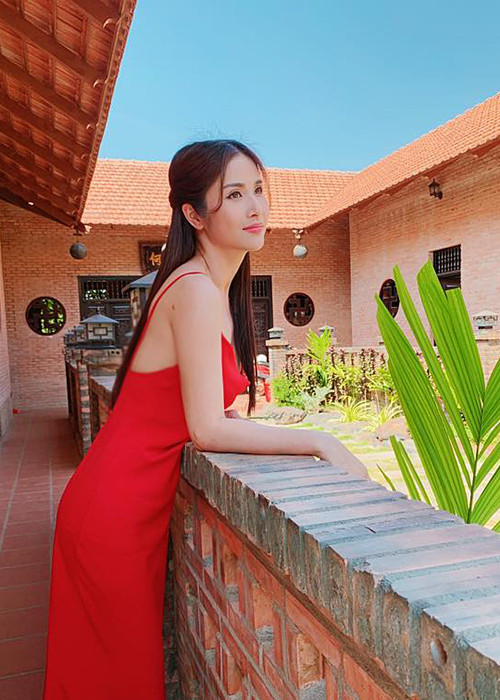 Nữ diễn viên xinh đẹp khá kín tiếng sau khi chia tay cầu thủ Phan Thanh Bình.