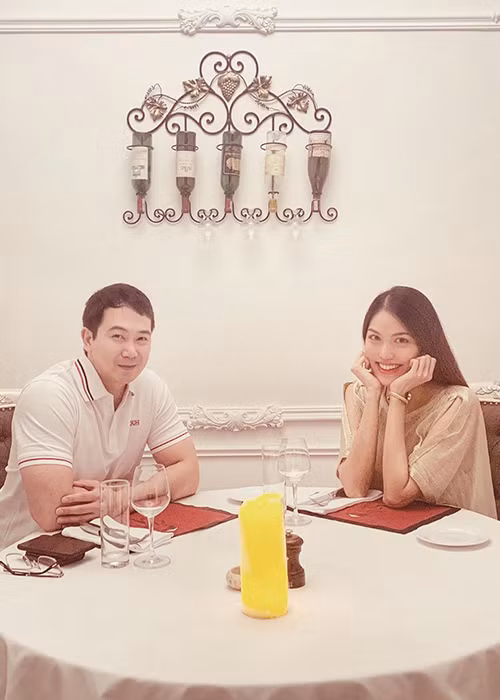 Vợ chồng Lan Khuê hiện mong chờ từng ngày con trai đầu lòng chào đời.