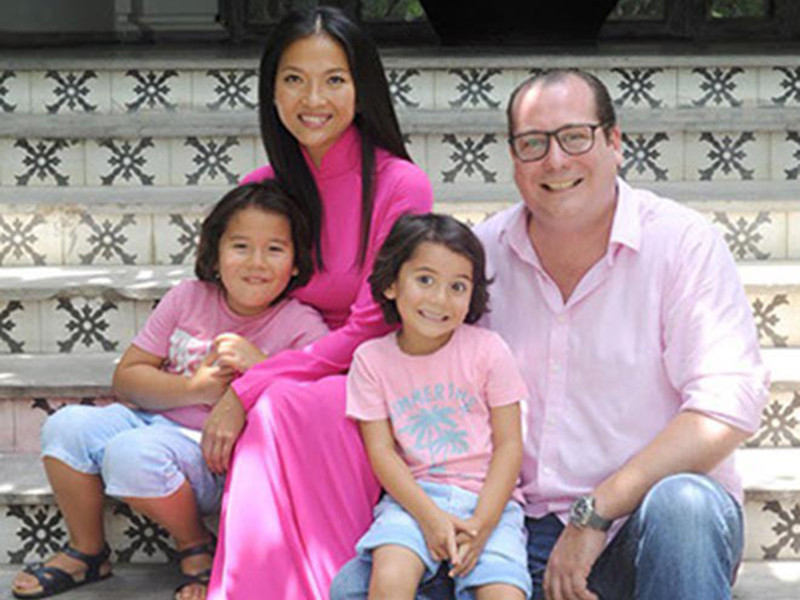 Sau 13 năm kết hôn, Bằng Lăng có tổ ấm vô cùng hạnh phúc. Ảnh: Vietnamnet