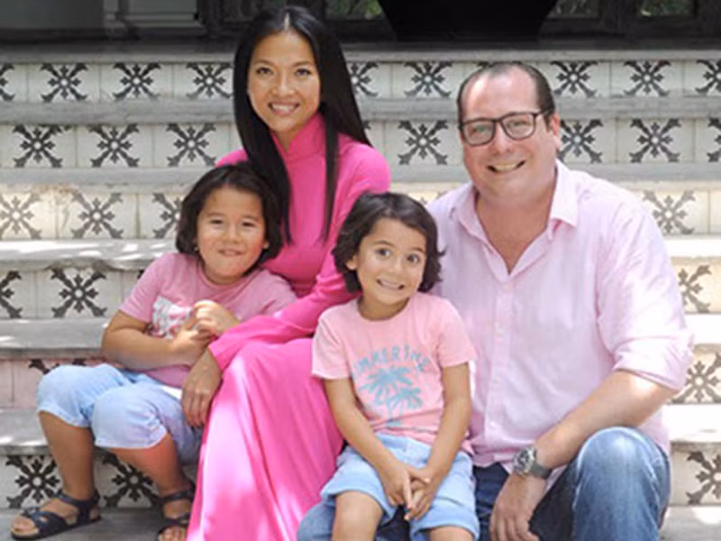 Sau 13 năm kết hôn, Bằng Lăng có tổ ấm vô cùng hạnh phúc. Ảnh: Vietnamnet