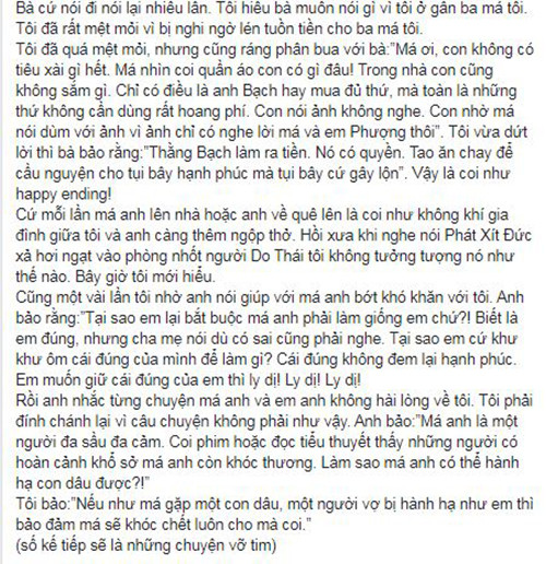 NS Xuan Huong he lo chuyen me chong nang dau khi song voi Thanh Bach-Hinh-4