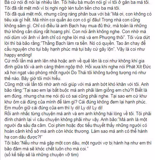 NS Xuan Huong he lo chuyen me chong nang dau khi song voi Thanh Bach-Hinh-4