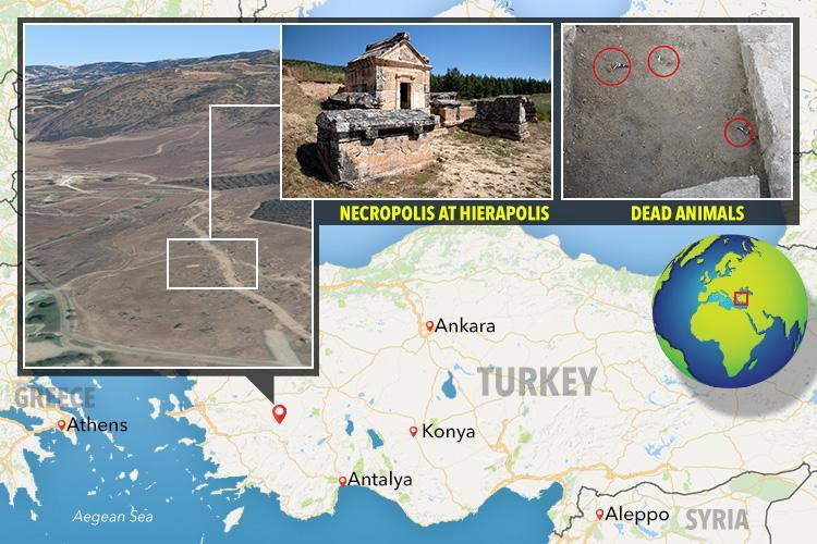 Để giải mã hiện tượng kỳ bí trên, các chuyên gia, nhà khoa học đã thực hiện một số nghiên cứu những ngôi đền cổ xưa ở gần Pamukkale và đạt được kết quả khả quan.