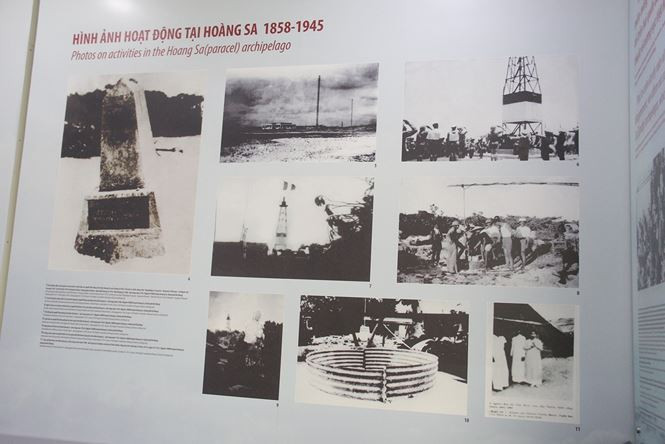 Những bức ảnh quý hiếm về hoạt động tại Hoàng Sa. Ảnh: Thanh Trần.